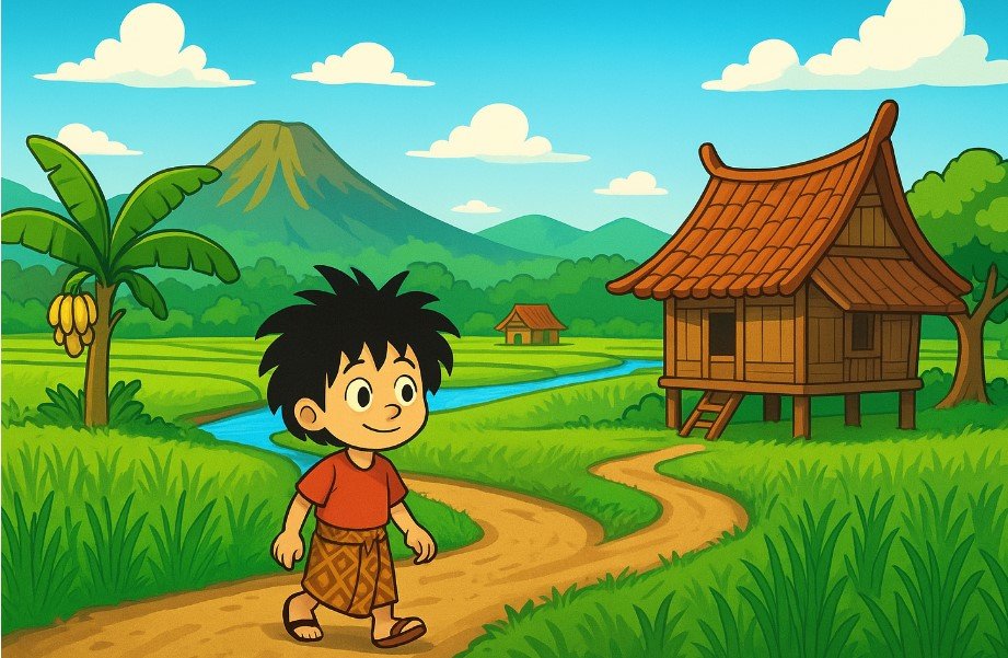 Kartun Rambut Jabrik asal Indonesia Sebagai Animasi Lucu dan Menggemaskan