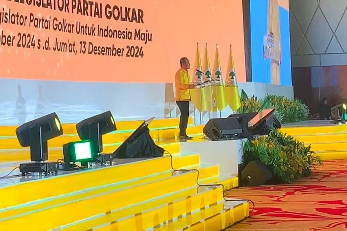 bahlil lahadalia sentil keras anggota golkar jangan lupa diri rakyat menunggu aspirasi portal berita terbaru