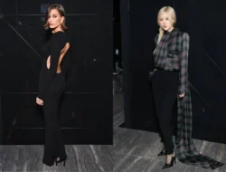 Bikin Geger Paris! Rose BLACKPINK, Madonna, hingga Hailey Bieber Pukau Saint Laurent di PFW 2024