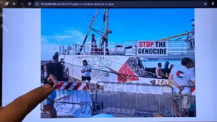 blokade israel terancam jebol ikuti perjalanan global sumud flotilla menuju gaza di sini portal berita terbaru