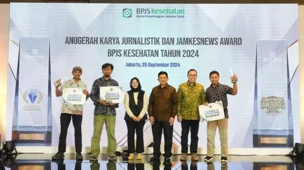 bpjs kesehatan apresiasi 19 jurnalis kunci sukses jkn terungkap portal berita terbaru