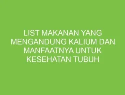 Bukan Cuma Pisang! 8 Minuman Ini Sumber Kalium Terbaik untuk Tubuhmu