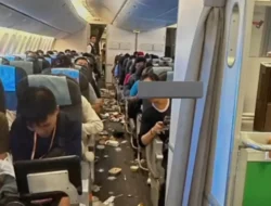 Detik-detik Mengerikan! Turbulensi Ekstrem Hantam Ryanair, Pramugari Terlempar ke Langit-langit Kabin