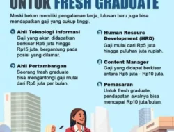 Gaji UMP untuk Magang Fresh Graduate? Kemnaker Buka 20 Ribu Posisi, Dijamin Anti Diskriminasi!