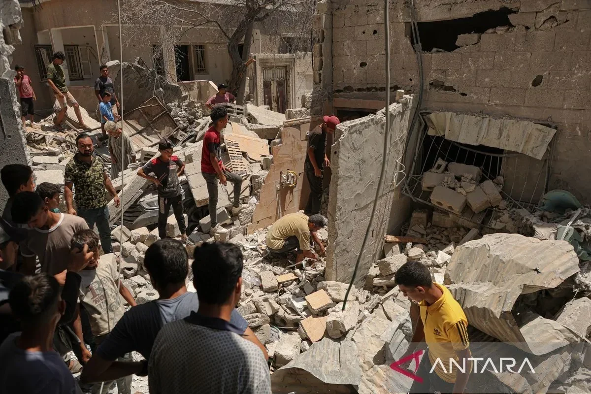 gaza membara 78 warga tewas dalam invasi darat israel pbb sebut genosida portal berita terbaru