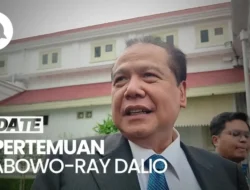 Geger! Ini Bocoran Lengkap Pertemuan Prabowo dan Miliarder Ray Dalio, Masa Depan Ekonomi RI Jadi Sorotan?