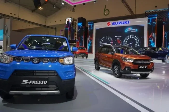Pameran mobil Suzuki, menggambarkan kehadiran kuat merek di pasar otomotif Indonesia.