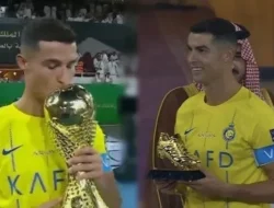 Gila! Cristiano Ronaldo Sabet Sepatu Emas Kedua Beruntun, Legenda Al Nassr Turun Gunung, 1000 Gol Tinggal Selangkah!