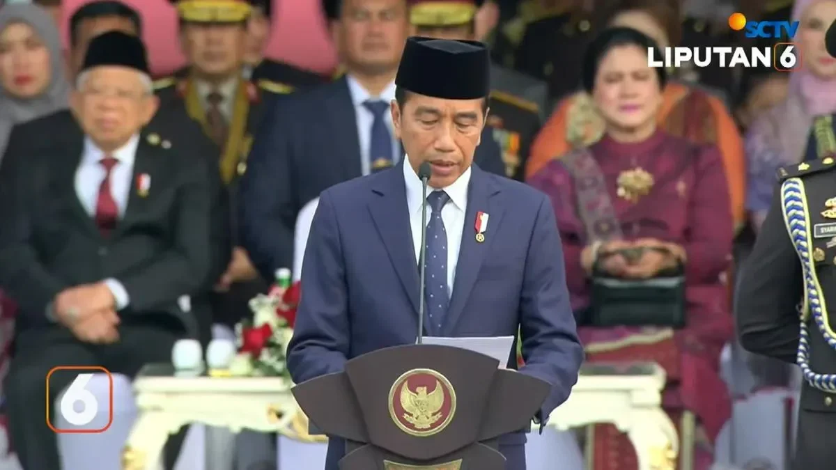 Presiden Jokowi pidato, latar belakang pejabat negara, reformasi Polri jadi perhatian.