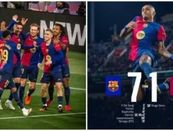 La Liga Gempar! Barcelona Ngamuk Bantai Valencia 6-0, Pesan Menakutkan untuk Rival!