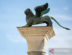 Mengejutkan! Simbol Kebanggaan Venesia, Patung Singa Bersayap, Ternyata Asli China?