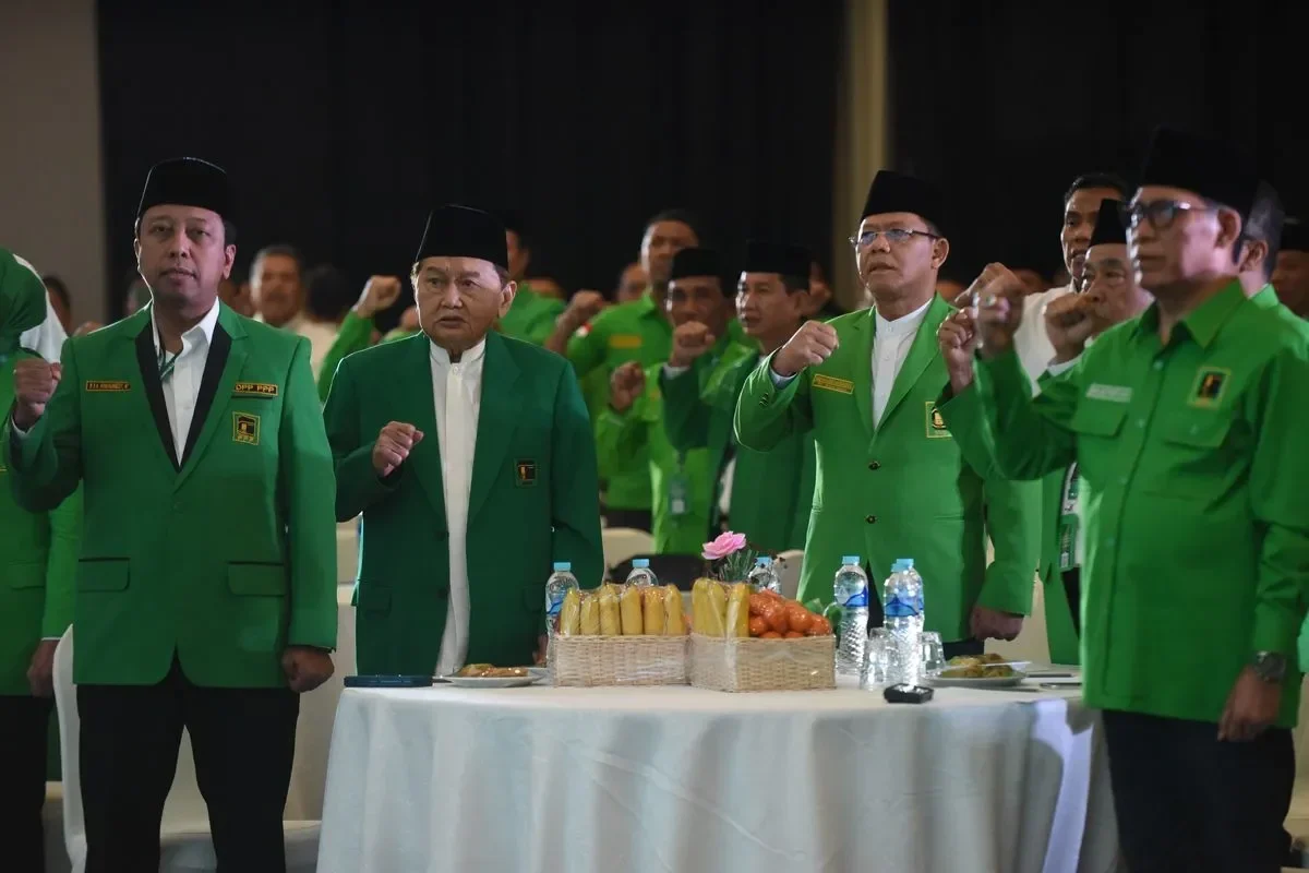 muktamar ppp 2025 mardiono tegaskan jangan ada konflik marwah partai jadi taruhan portal berita terbaru