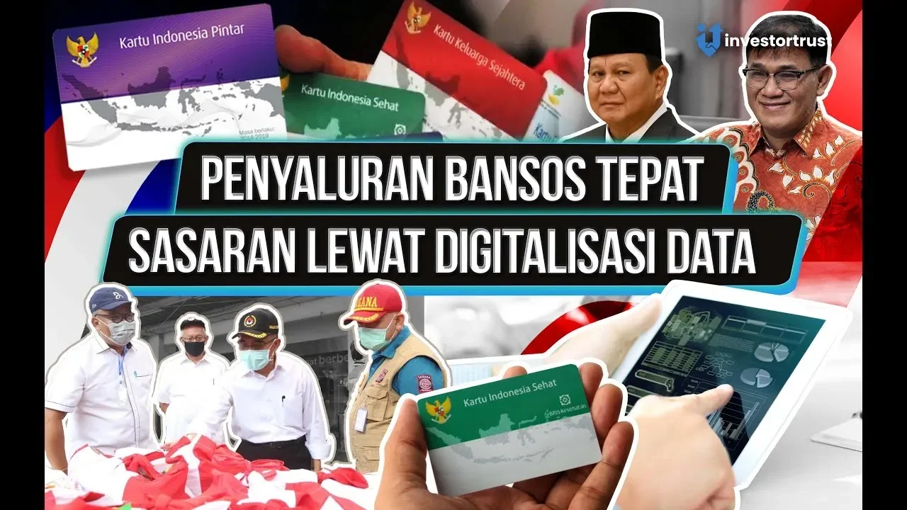 Kartu bansos dan tokoh politik, siap digitalisasi untuk penyaluran tepat sasaran.