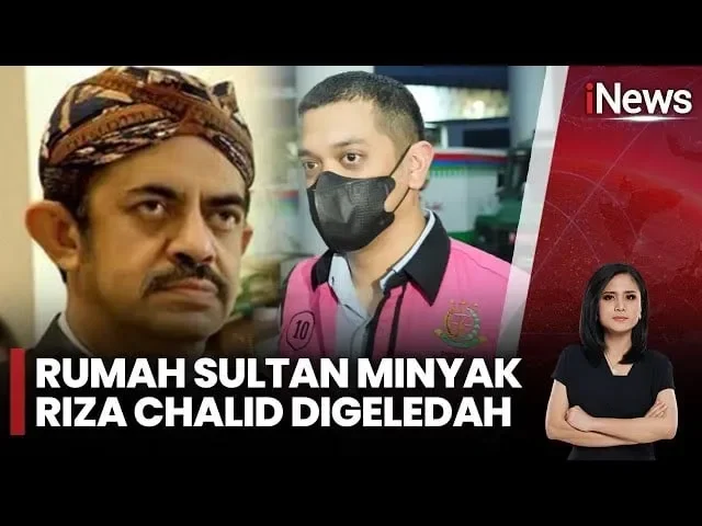 Riza Chalid, tersangka kasus korupsi minyak, dan proses penggeledahan aset oleh Kejagung.