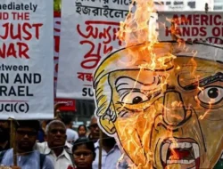 Washington Geger! Patung Kontroversial Trump-Epstein Bikin Heboh, Gugatan ‘Pencemaran Nama Baik’ Mengancam Kebebasan Pers?