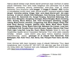 Aceh Siaga Penuh! BMKG Ungkap Cuaca Ekstrem Mengancam Hingga Akhir Bulan, Waspada Banjir Susulan!