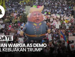 Amerika Membara! Ribuan Warga Serukan ‘No Kings’ di Depan Kediaman Trump, Ada Apa Sebenarnya?