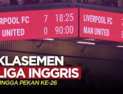 Anfield Membeku! MU Bikin Liverpool Merana, Klasemen Liga Inggris Langsung Berubah Drastis!