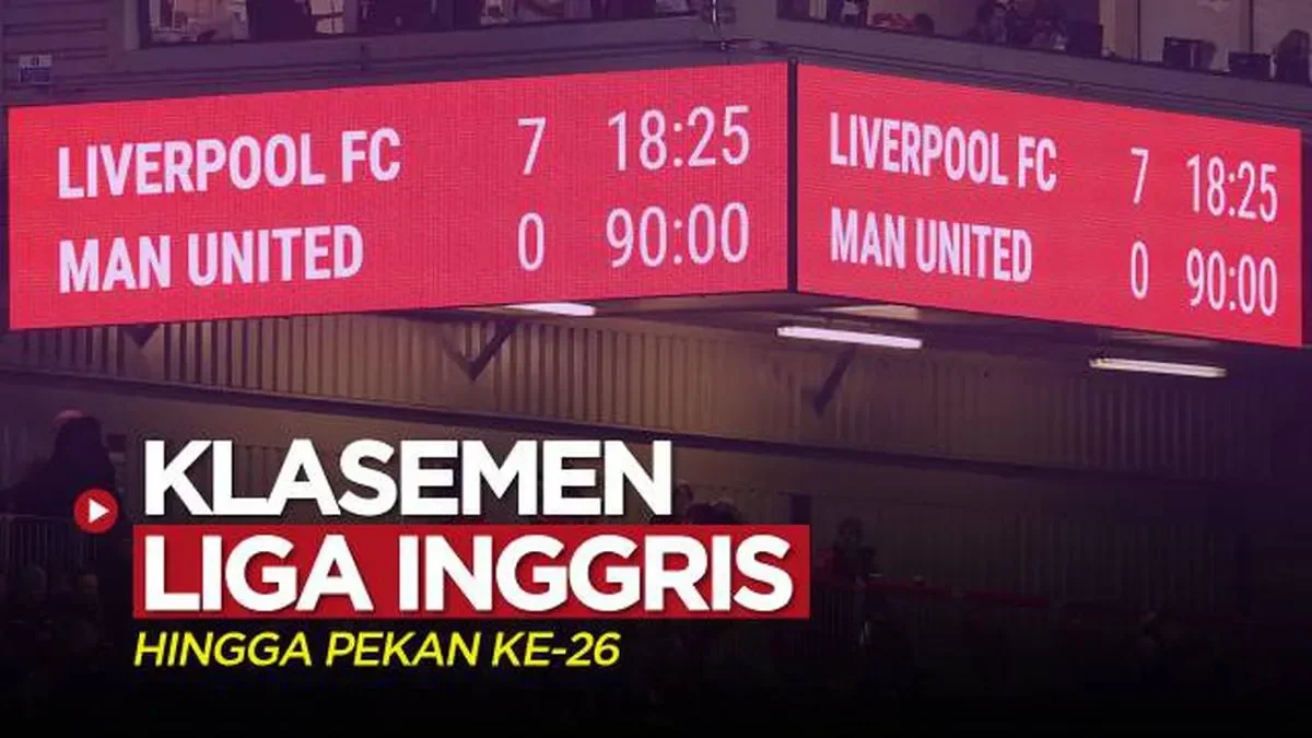 anfield membeku mu bikin liverpool merana klasemen liga inggris langsung berubah drastis portal berita terbaru