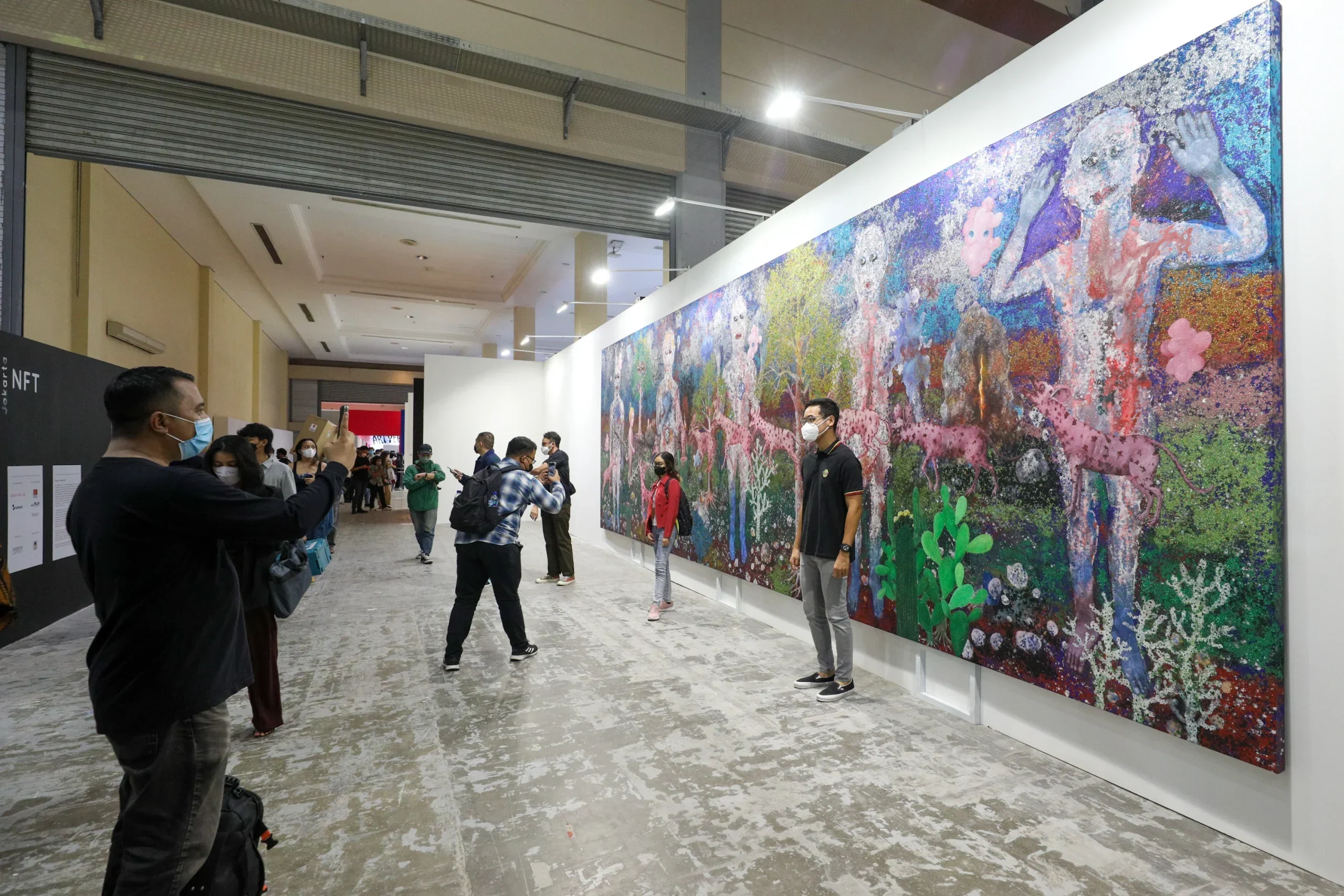 art jakarta 2025 pecah rekor 38 ribu pengunjung banjiri jiexpo sinyal kuat dunia seni indonesia makin menggeliat portal berita terbaru