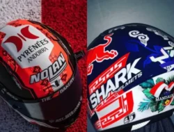 Bikin Bangga! Helm Pembalap MotoGP Mandalika Pamer Pesona Indonesia, Ada Komodo hingga Borobudur