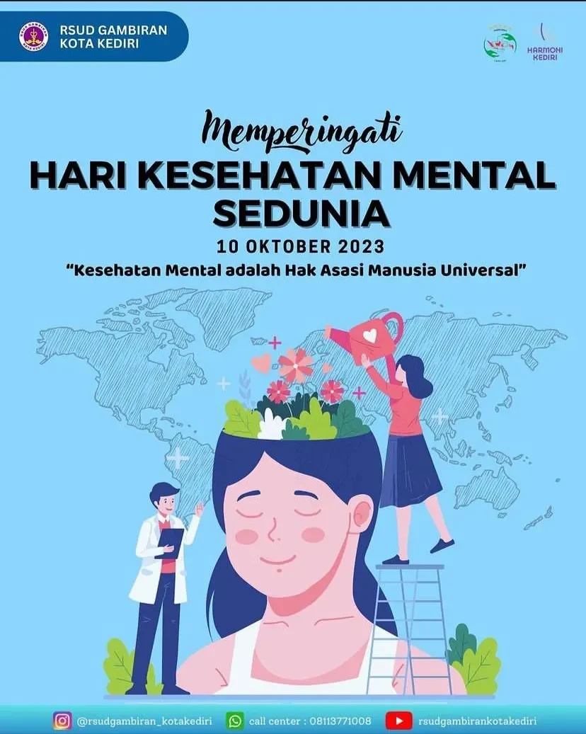 bukan cuma fisik hari kesehatan mental sedunia 2025 soroti luka batin di tengah krisis global portal berita terbaru
