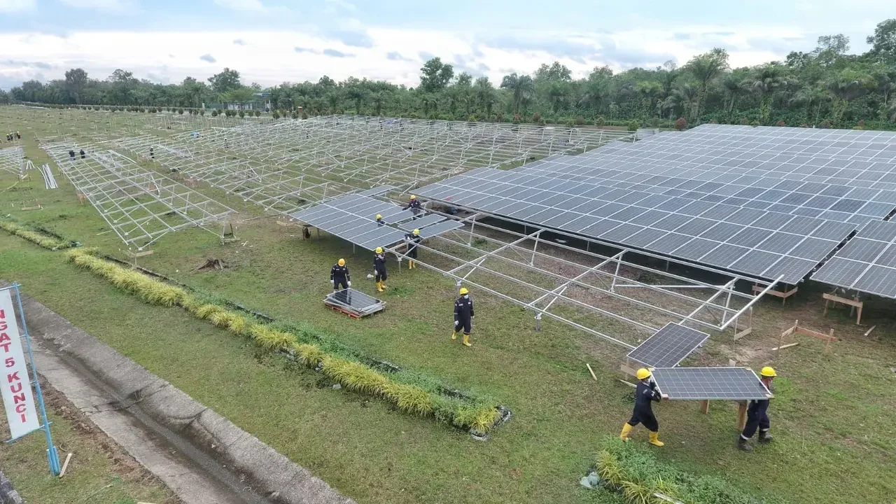 bukan main main pertamina punya plts terbesar di blok rokan hemat rp50 miliar setahun setara 1 juta pohon portal berita terbaru