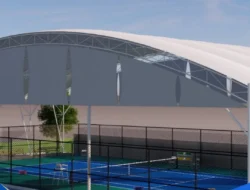 Detik-Detik Mencekam! Atap Lapangan Padel Ambruk, Desta & Tasya Farasya Nyaris Jadi Korban