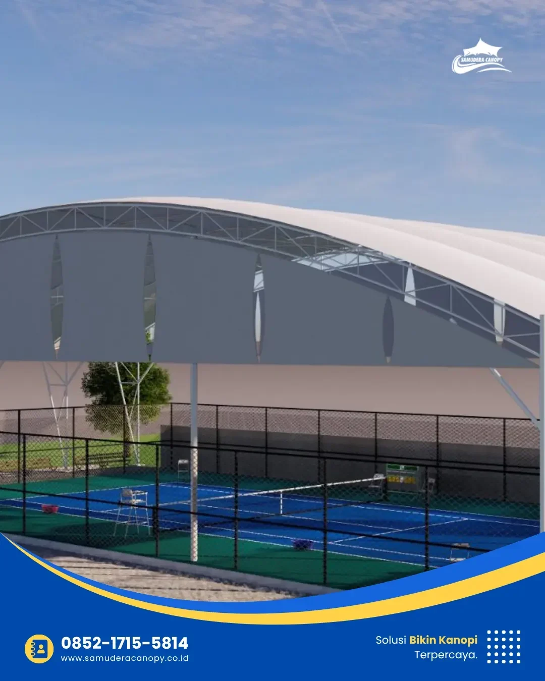 detik detik mencekam atap lapangan padel ambruk desta tasya farasya nyaris jadi korban portal berita terbaru
