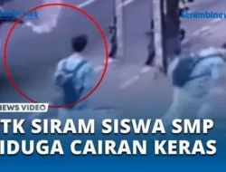Detik-detik Mencekam! Juru Parkir di Pulogebang Disiram Air Keras Saat Lerai Tawuran Remaja, Pelaku Buron!