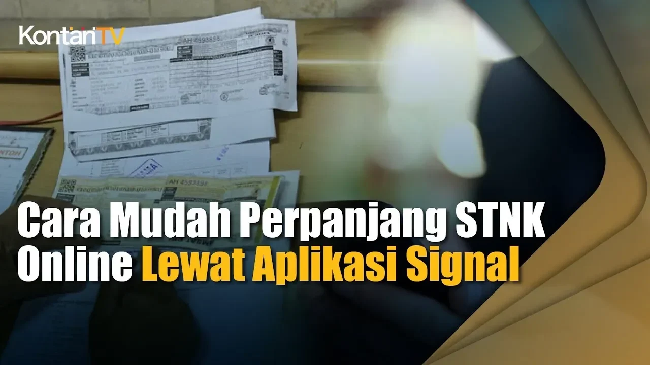 gak pake lama perpanjang stnk online cuma modal hp auto beres di tahun 2025 portal berita terbaru