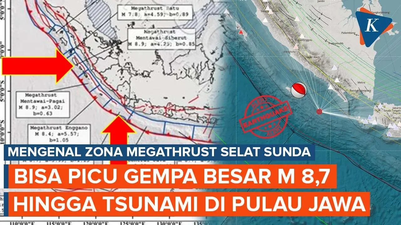 gawat bmkg simulasi gempa megathrust m 90 selat sunda indonesia siap hadapi tsunami dahsyat portal berita terbaru
