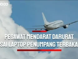Geger! Penerbangan United Airlines Putar Balik ke AS Gara-gara Laptop Hilang