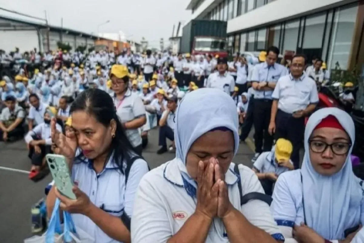 gelombang phk menerjang indonesia 1 093 pekerja tumbang dalam sebulan jawa barat paling merana portal berita terbaru