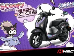 Gemasnya Bikin Kalap! Honda Scoopy Kuromi Limited Edition Resmi Meluncur, Ini Harganya!
