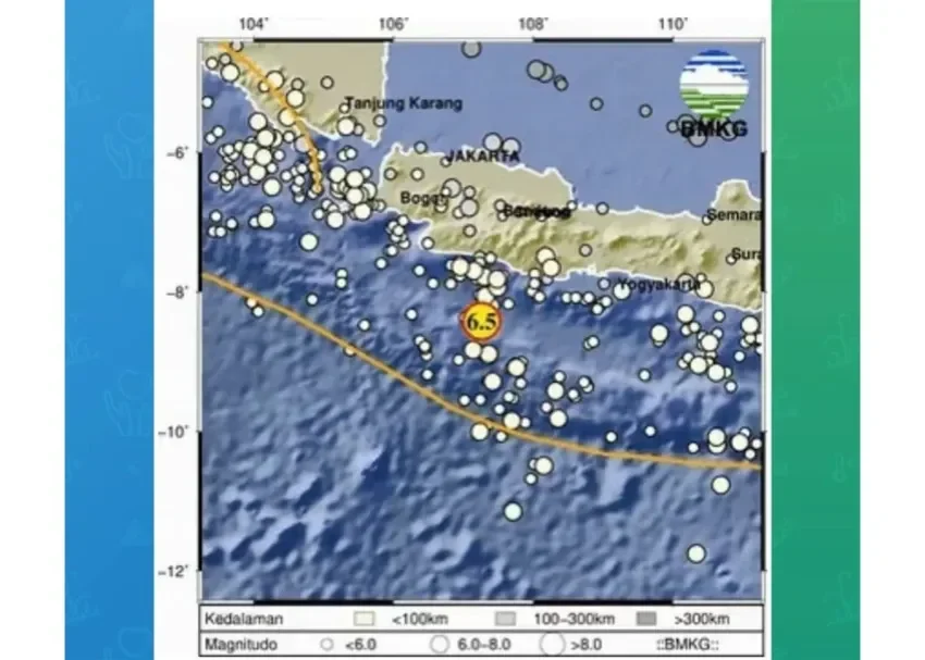 gempa m 65 guncang guadeloupe peringatan tsunami sempat bikin panik warga karibia portal berita terbaru