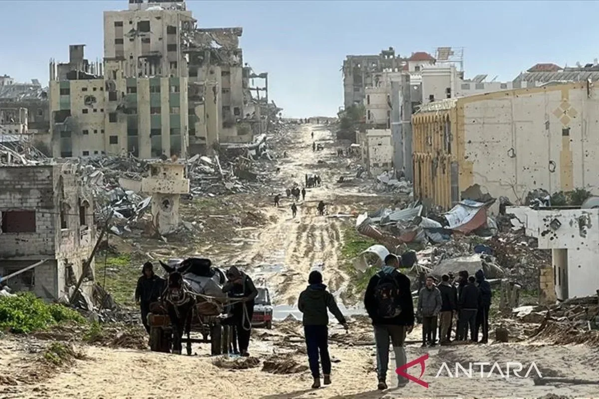 gencatan senjata runtuh israel bombardir gaza lagi netanyahu perintah serangan dahsyat usai tuduh hamas melanggar portal berita terbaru