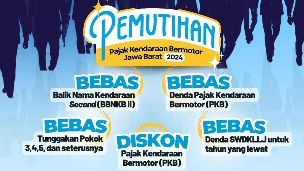 hari ini terakhir pemutihan pajak kendaraan jabar bebas denda hemat jutaan portal berita terbaru