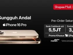 IPhone 17 Series Resmi Rilis! Pre-Order di Shopee Banjir Promo & Bonus Jutaan, Jangan Sampai Nyesel!