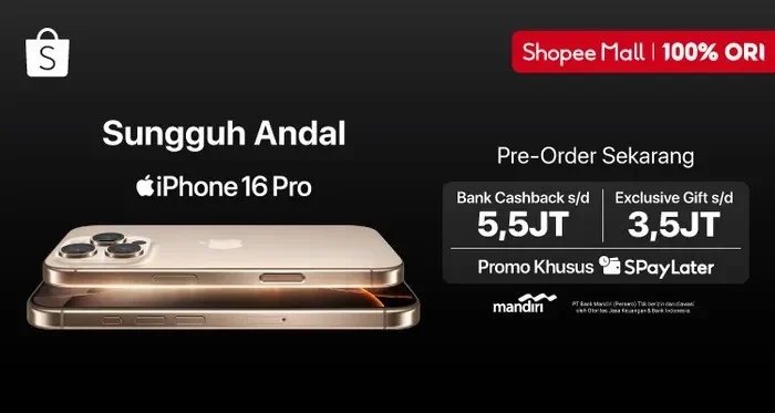iphone 17 series resmi rilis pre order di shopee banjir promo bonus jutaan jangan sampai nyesel portal berita terbaru