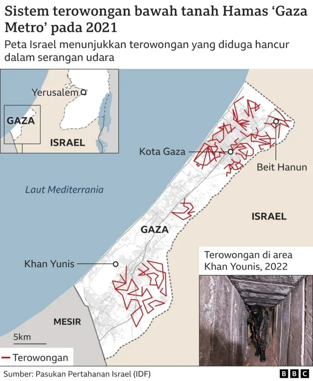 israel siap hancurkan jaringan terowongan hamas di gaza ini rencana besarnya usai sandera dibebaskan portal berita terbaru