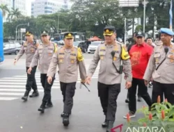 Jantung Jakarta Memanas! Ribuan Personel Siaga Penuh Kawal Demo Hari Ini, Ini Titik Rawan dan Imbauan Polisi