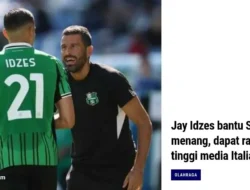 Jay Idzes Panen Pujian! Rating Bek Sassuolo Meroket di Liga Italia, Bek Lain Lewat!