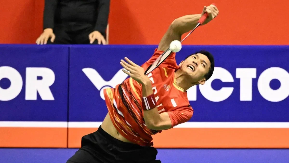 jojo ngamuk jonatan christie sikat kenta nishimoto tiket 16 besar french open 2025 aman di tangan portal berita terbaru