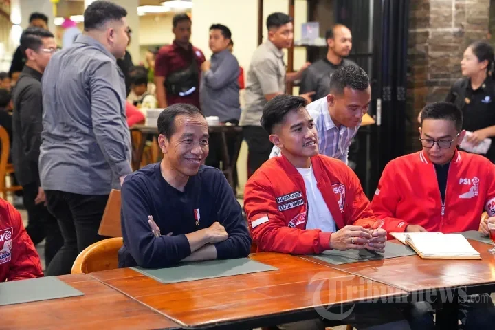 jokowi turun gunung ke psi di bali wejangan rahasia untuk kaesang sinyal kuat gabung partai portal berita terbaru