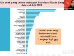 Miris! Lebih dari 800 Ribu Anak Indonesia Belum Imunisasi, Ancaman Wabah Nyata di Depan Mata!