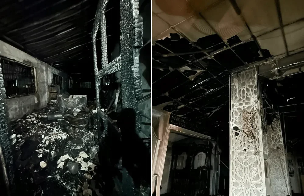 ngeri masjid di inggris dibakar saat jemaah terjebak nyaris tewas terpanggang hidup hidup portal berita terbaru