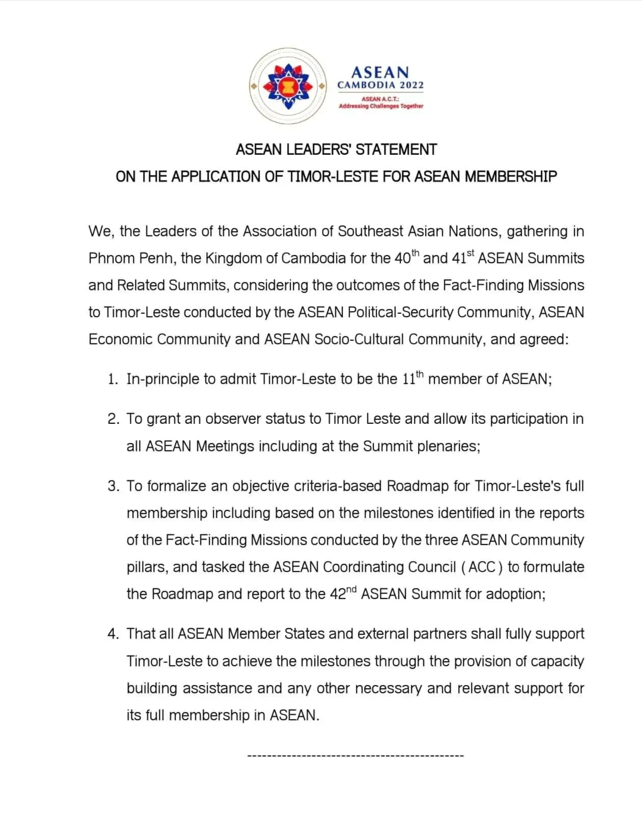 sejarah terukir timor leste kini anggota ke 11 asean apa dampaknya portal berita terbaru