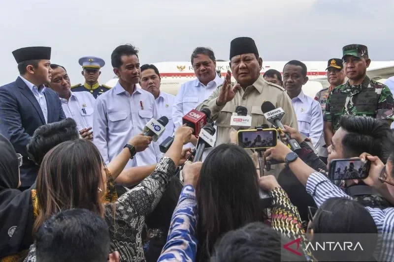 survei 1 tahun prabowo publik sangat puas ini 7 menteri paling populer portal berita terbaru