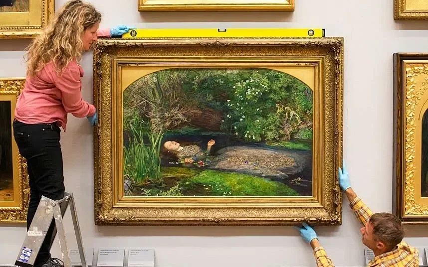 taylor swift bikin museum jerman viral lukisan kuno ophelia mendadak jadi rebutan swifties portal berita terbaru